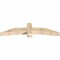 Ekena Millwork Bellingham Rough Sawn Timber Gable Bracket, Douglas Fir, 72"W x 18"H x 6"D x 6"F, 6/12 Pitch GBW072X18X0606BEL00RDF - alternate 5